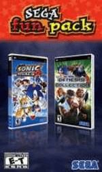 Sega Fun Pack - Sonic Rivals 2 And Genesis Collection Pack box art for PSP